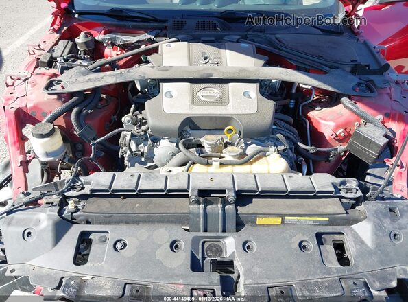 JN1AZ4FH0HM940465 2017 NISSAN 370Z Красный Вид сзади