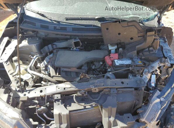 JN1BJ1AV3NW346914 2022 NISSAN ROGUE Gray Engine compartment view