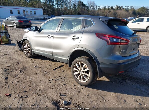 JN1BJ1AV8MW303121 2021 NISSAN ROGUE Gray Tył lewy