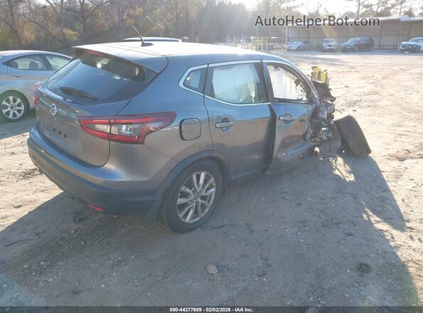 JN1BJ1AV8MW303121 2021 NISSAN ROGUE Gray Tył prawy