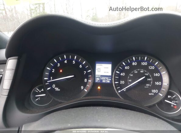JN1BY1AP4HM740516 2017 INFINITI Q70 Gray უკანა სავარძლების ხედი