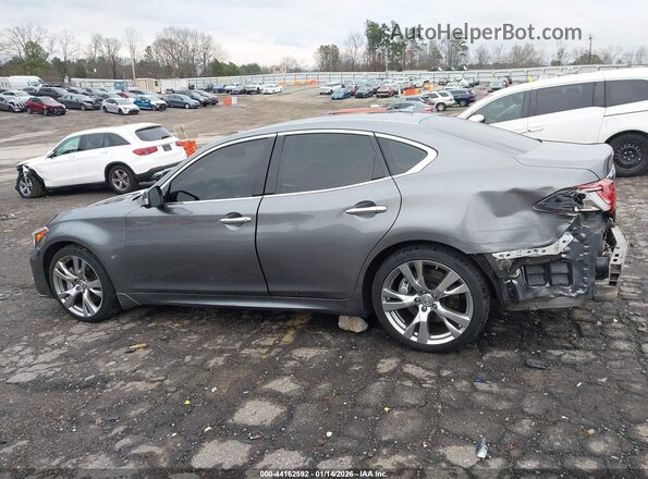 JN1BY1AP4HM740516 2017 INFINITI Q70 Gray სალონის 360-გრადუსიანი ხედი