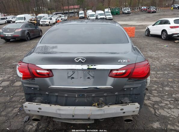 JN1BY1AP4HM740516 2017 INFINITI Q70 Gray 