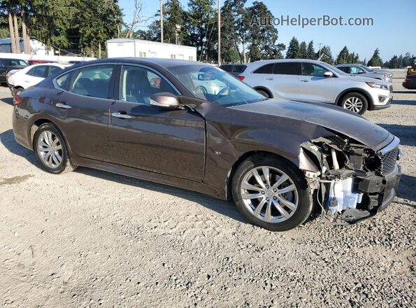 JN1BY1AP8HM740602 2017 INFINITI Q70 Gray წინა მარჯვენა