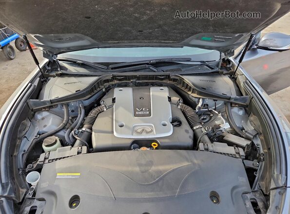 JN1BY1AP8KM505611 2019 INFINITI Q70 Серый Вид задней части салона