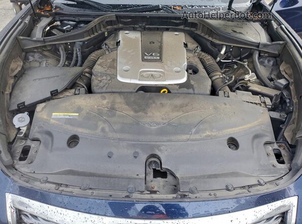 JN1BY1AR1JM220295 2018 INFINITI Q70 Blue Widok wnętrza z tyłu