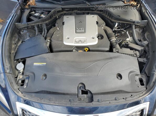 JN1BY1AR4JM220047 2018 INFINITI Q70 Blue Widok wnętrza z tyłu