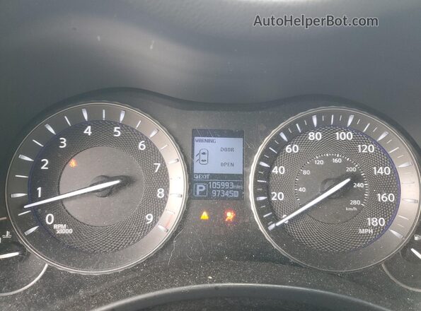 JN1BY1AR4JM220047 2018 INFINITI Q70 Blue Widok zestawu wskaźników