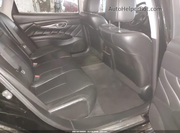 JN1BY1PPXHM170075 2017 INFINITI Q70L Black Widok naklejki z numerem VIN