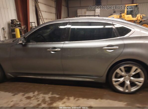JN1BY1PR3JM370240 2018 INFINITI Q70L Gray 