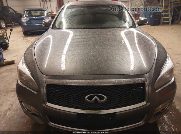 JN1BY1PR3JM370240 2018 INFINITI Q70L Gray 