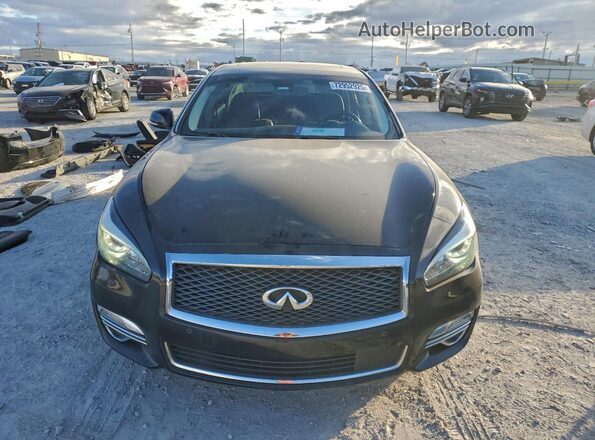 JN1BY1PR8KM725453 2019 INFINITI Q70L Black 