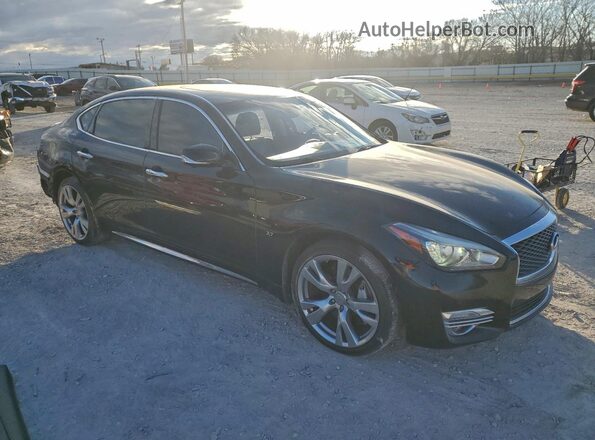 JN1BY1PR8KM725453 2019 INFINITI Q70L Black 