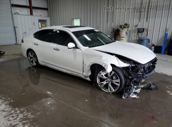 JN1BY1PR9GM720334 2016 INFINITI Q70L White წინა მარჯვენა