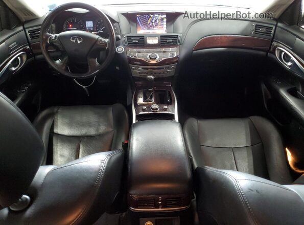 JN1BY1PR9GM720334 2016 INFINITI Q70L White წინა პანელის ხედი
