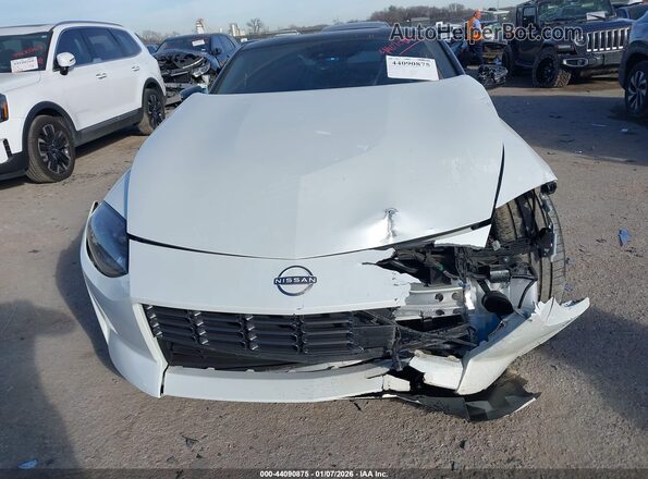 JN1BZ4BH6RM367373 2024 NISSAN Z White Vista del cuadro de instrumentos