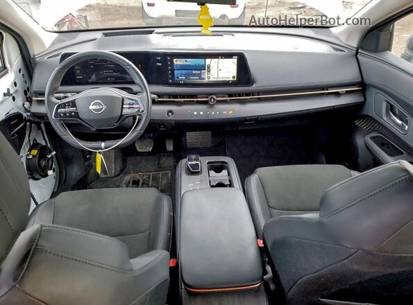 JN1DF0BB1PM710447 2023 NISSAN ARIYA White Dashboard view