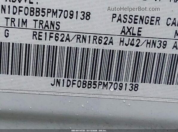 JN1DF0BB5PM709138 2023 NISSAN ARIYA White Engine compartment view