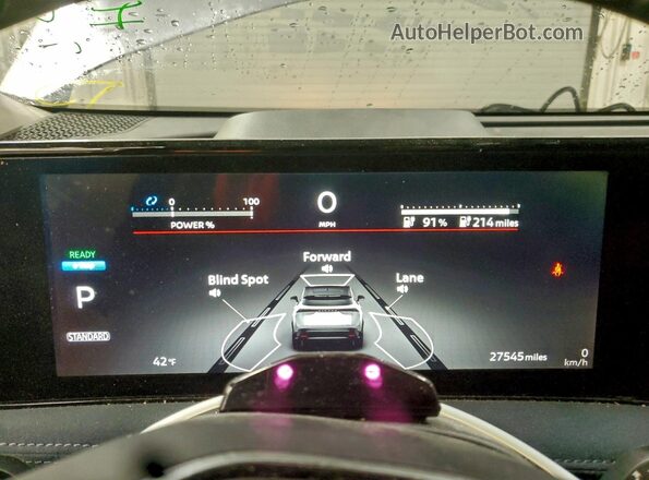 JN1DF0CD3PM703371 2023 NISSAN ARIYA Gray Instrument cluster view