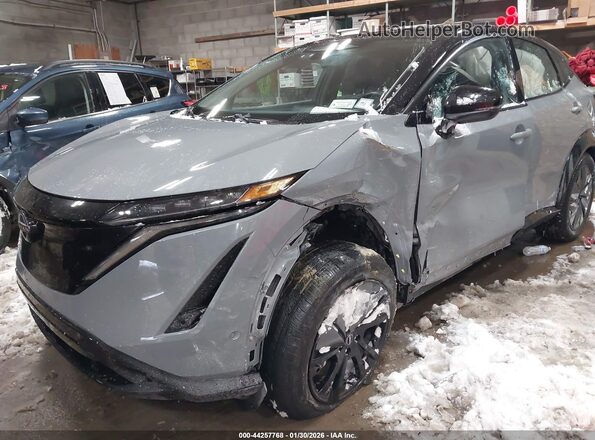 JN1DF0CD6RM732771 2024 NISSAN ARIYA Gray Widok z przodu