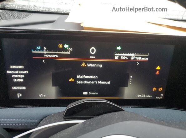 JN1DF0CD7PM705141 2023 NISSAN ARIYA Black Instrument cluster view