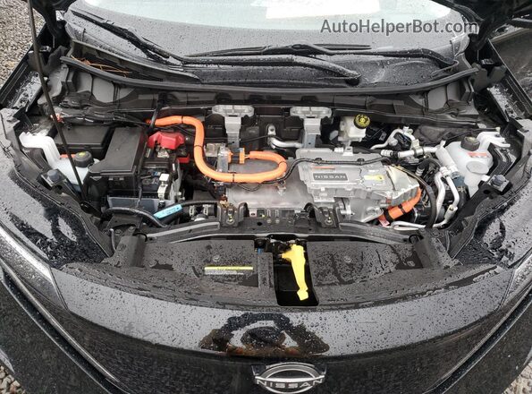 JN1DF0CD7PM705141 2023 NISSAN ARIYA Black Engine compartment view