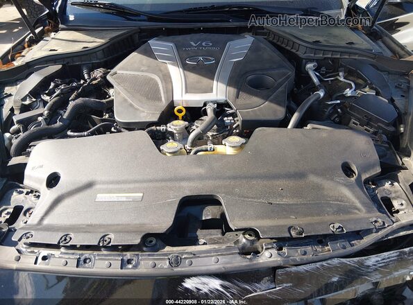 JN1EV7AP1JM358507 2018 INFINITI Q50 Black Հետևի տեսք