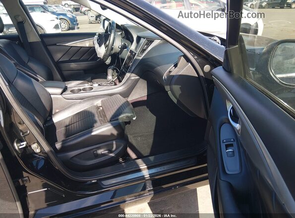JN1EV7AP1JM358507 2018 INFINITI Q50 Black Սալոնի դիմացի տեսք