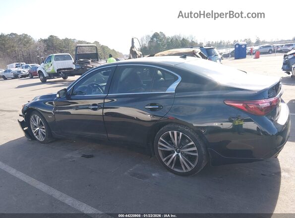 JN1EV7AP1JM358507 2018 INFINITI Q50 Black Սալոնի 360 աստիճան տեսք