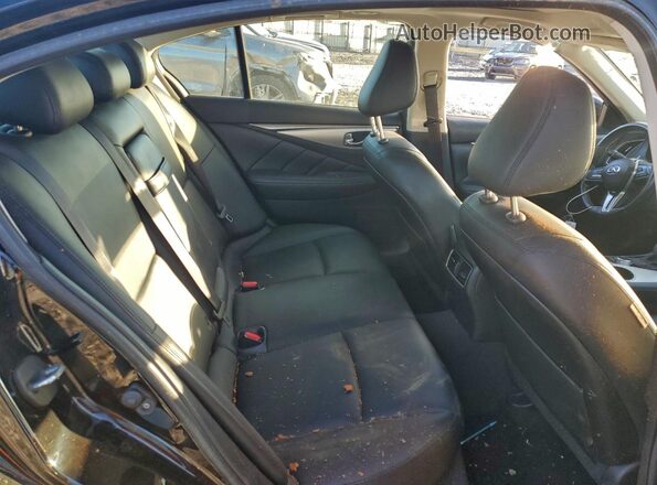 JN1EV7AP2LM205637 2020 INFINITI Q50 Черный Вид задних сидений