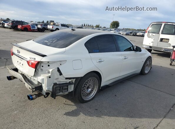 JN1EV7AP3HM730522 2017 INFINITI Q50 White Задня права чверть