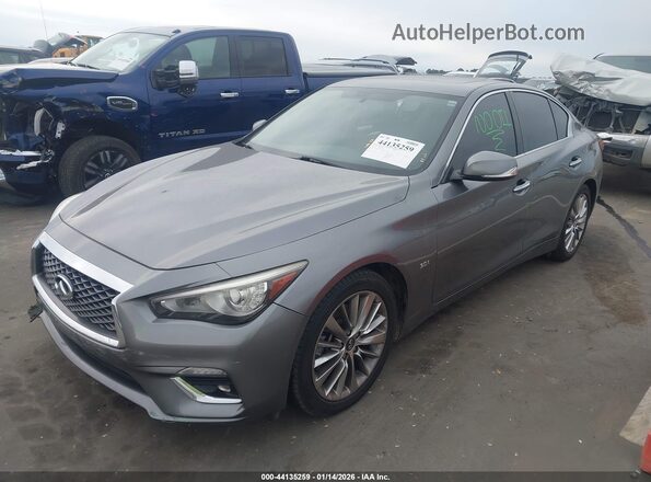 JN1EV7AP5KM516736 2019 INFINITI Q50 Gray Przód lewy