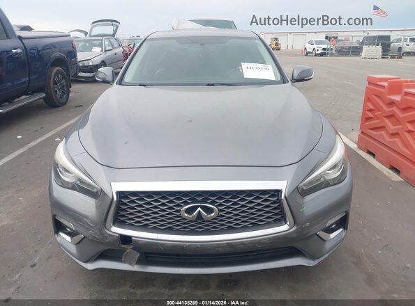 JN1EV7AP5KM516736 2019 INFINITI Q50 Gray Widok zestawu wskaźników
