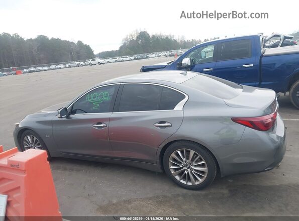 JN1EV7AP5KM516736 2019 INFINITI Q50 Gray Widok wnętrza 360 stopni