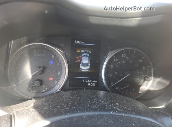 JN1EV7APXLM208978 2020 INFINITI Q50 Black Вид щитка приладів