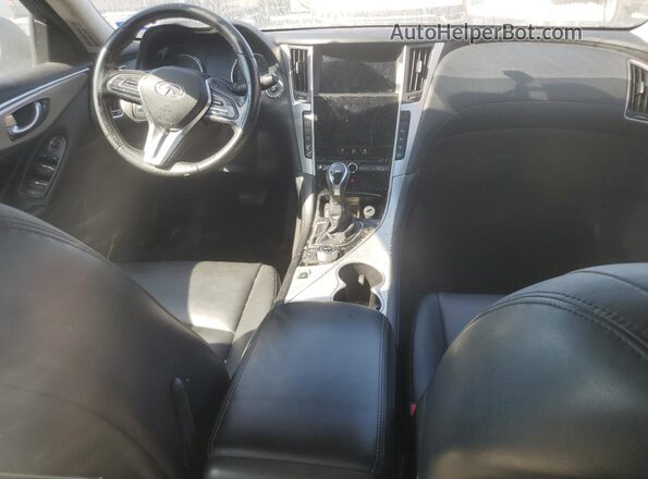 JN1EV7APXLM208978 2020 INFINITI Q50 Black Вид панелі приладів