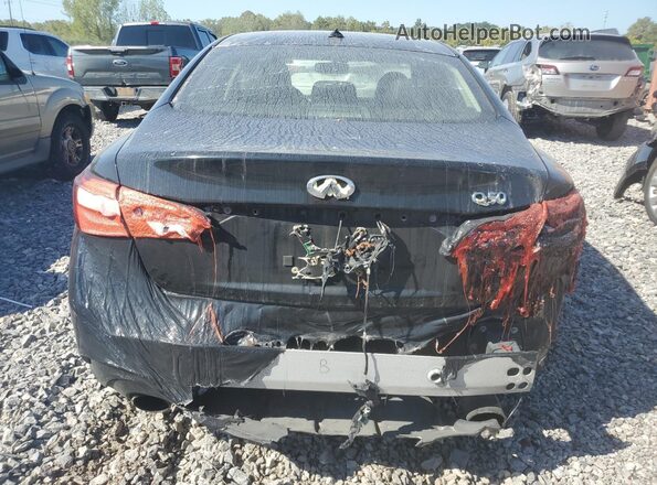 JN1EV7APXLM208978 2020 INFINITI Q50 Black Вид ззаду