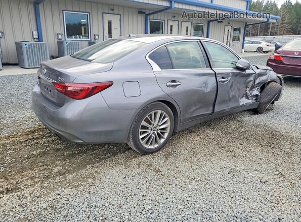 JN1EV7AR0JM442612 2018 INFINITI Q50 Gray 
