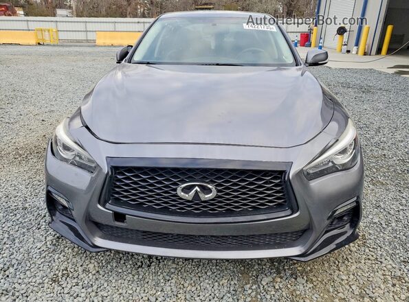 JN1EV7AR0JM442612 2018 INFINITI Q50 Gray 