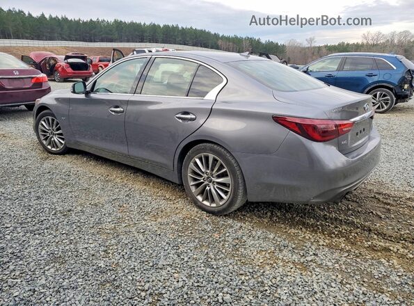 JN1EV7AR0JM442612 2018 INFINITI Q50 Gray 