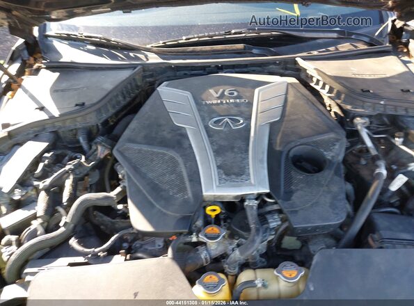 JN1EV7AR2HM832024 2017 INFINITI Q50 Black Հետևի տեսք