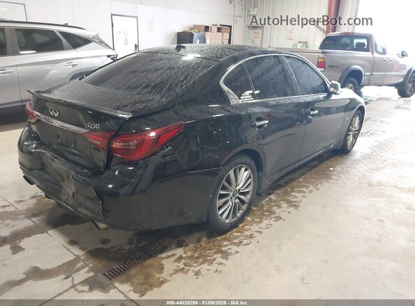 JN1EV7AR4KM555478 2019 INFINITI Q50 Black უკანა მარჯვენა
