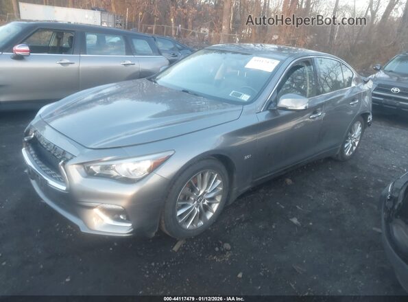 JN1EV7AR8LM252401 2020 INFINITI Q50 Серый Передняя левая четверть