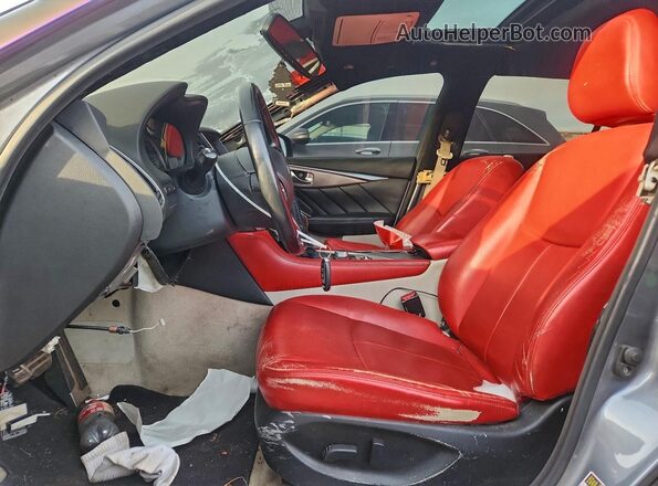 JN1EV7AR9HM840170 2017 INFINITI Q50 Two Tone Vista interior delantera