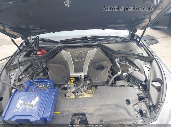 JN1EV7AR9JM441409 2018 INFINITI Q50 Gray Rear view