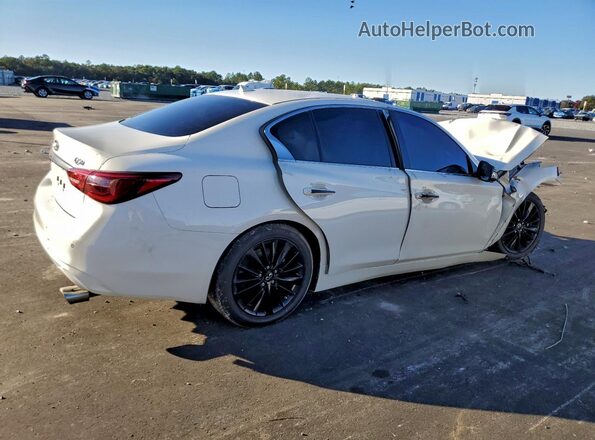 JN1EV7BP0MM703321 2021 INFINITI Q50 White უკანა მარჯვენა