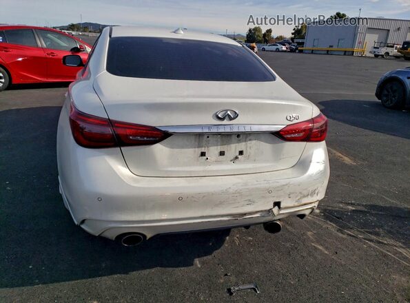 JN1EV7BP0PM511207 2023 INFINITI Q50 White Widok z tyłu