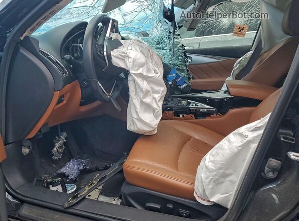 JN1EV7BP2PM510575 2023 INFINITI Q50 Black Widok wnętrza z przodu