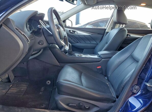 JN1EV7BP3RM600482 2024 INFINITI Q50 Синий Вид салона спереди