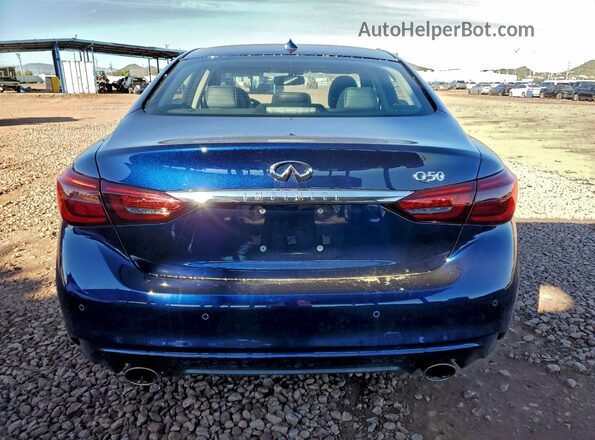 JN1EV7BP3RM600482 2024 INFINITI Q50 Синий Вид сзади